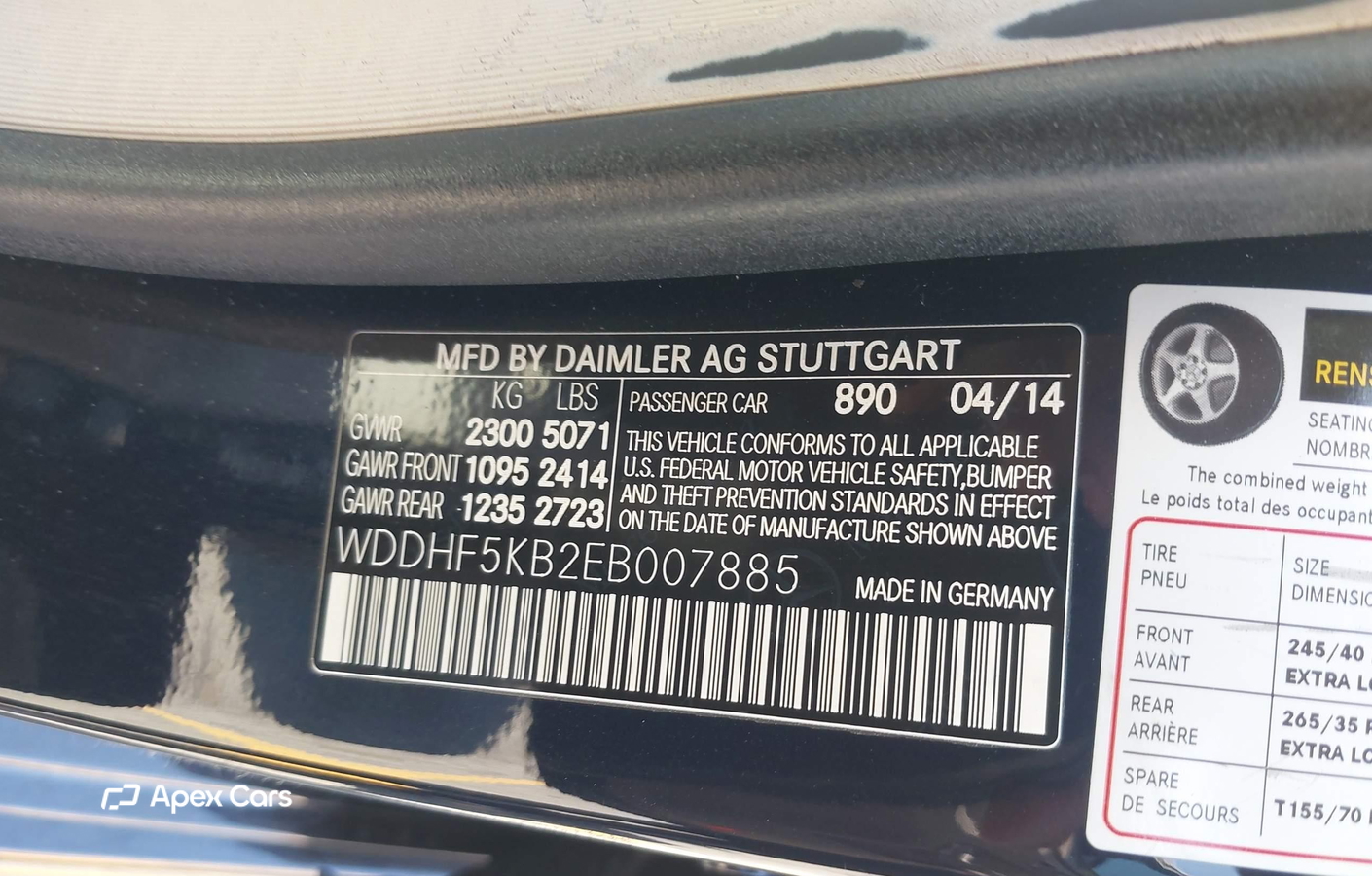 Mercedes-Benz E-klasse 2014