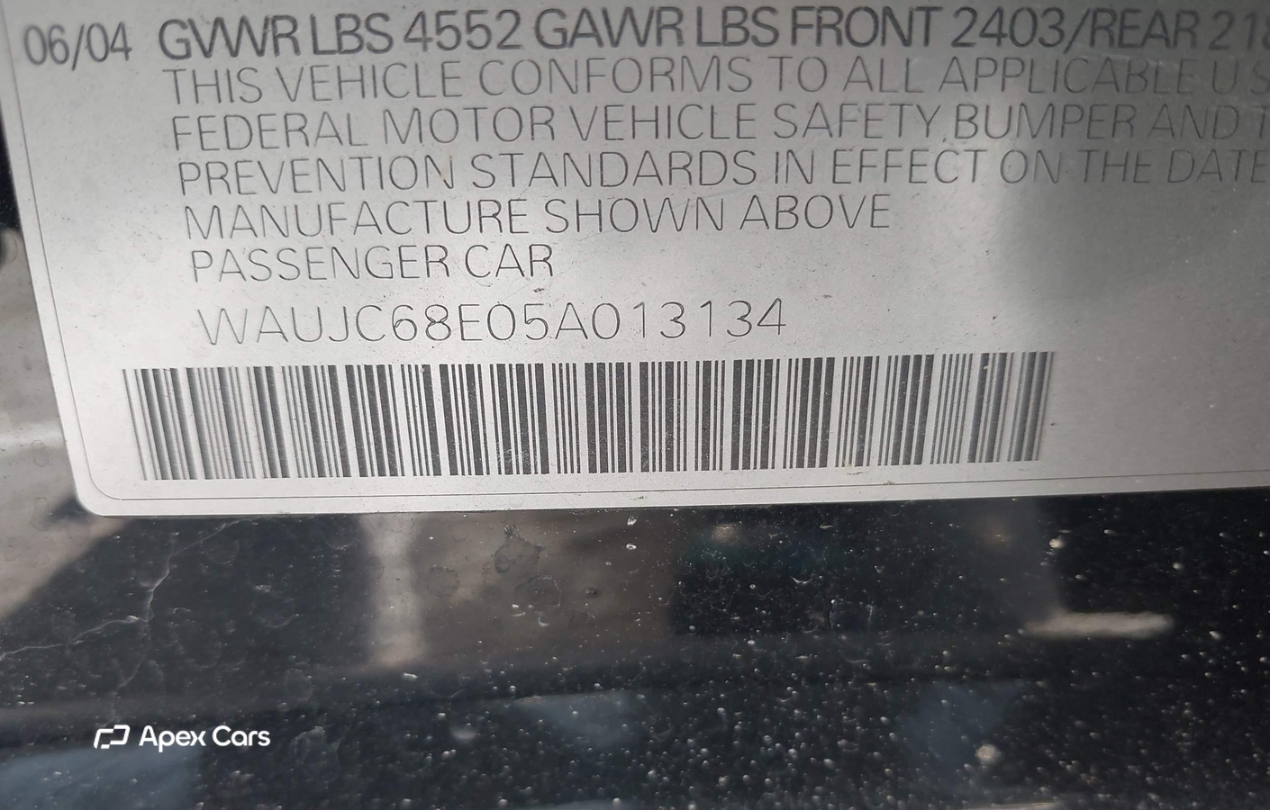 Audi A4 2005