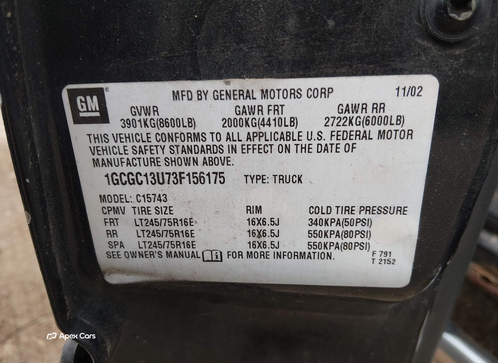 Chevrolet Silverado 2003