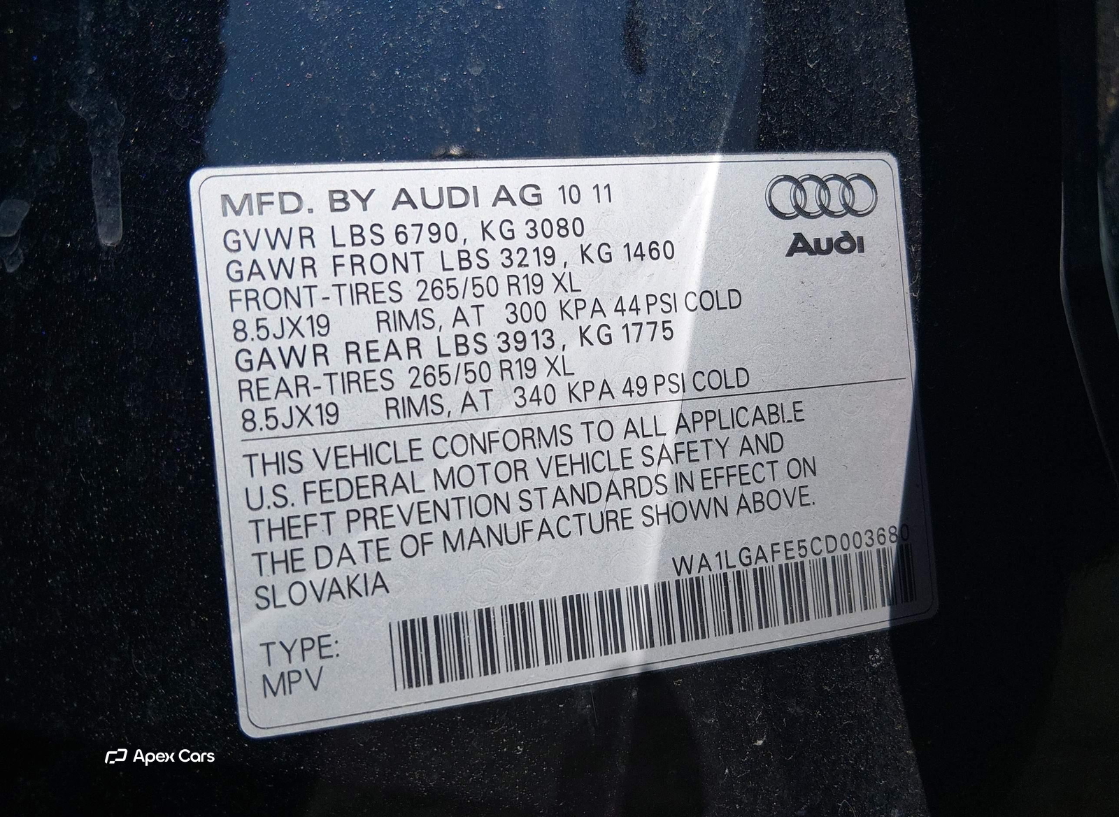 Audi Q7 2012