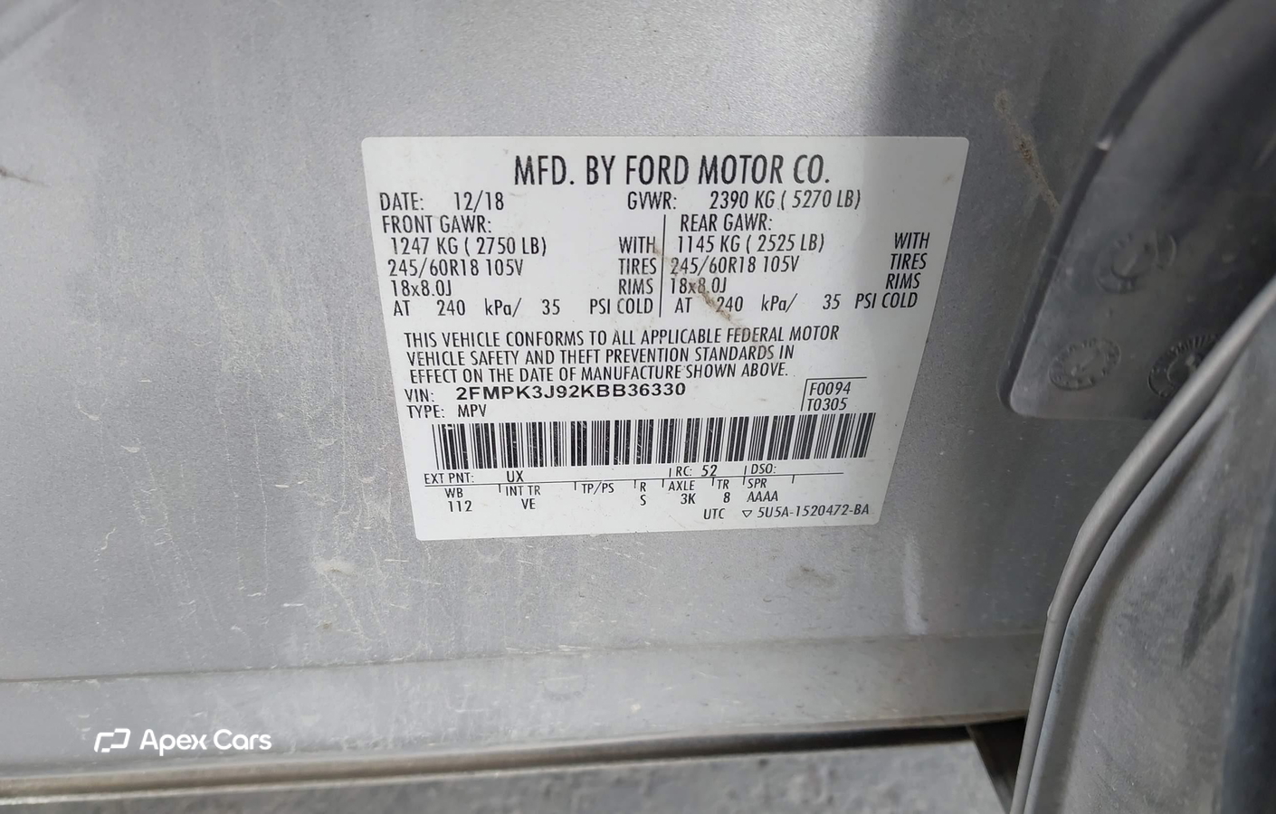 Ford Edge 2019