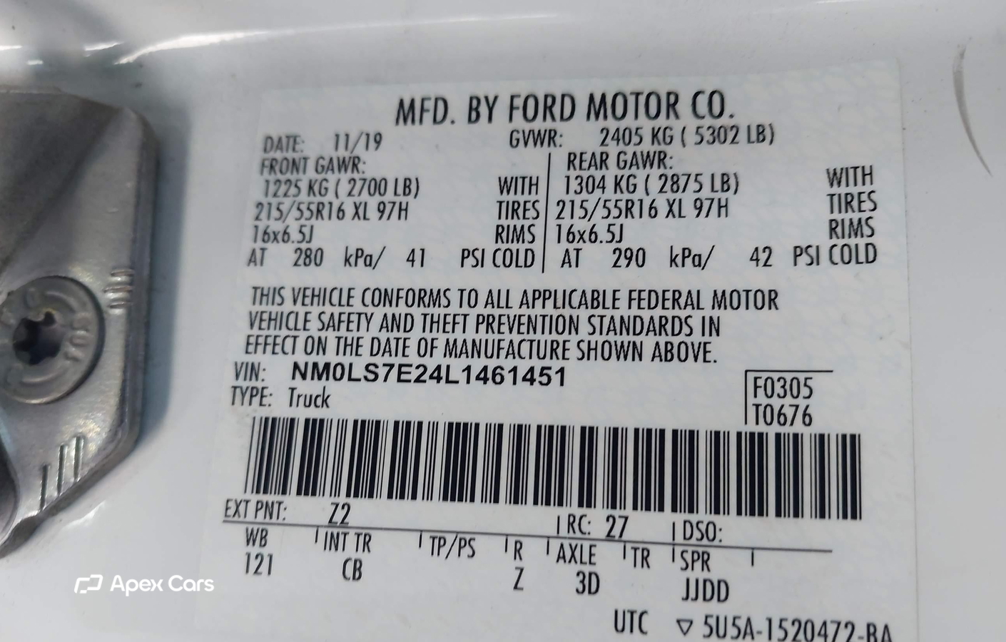 Ford Transit 2020