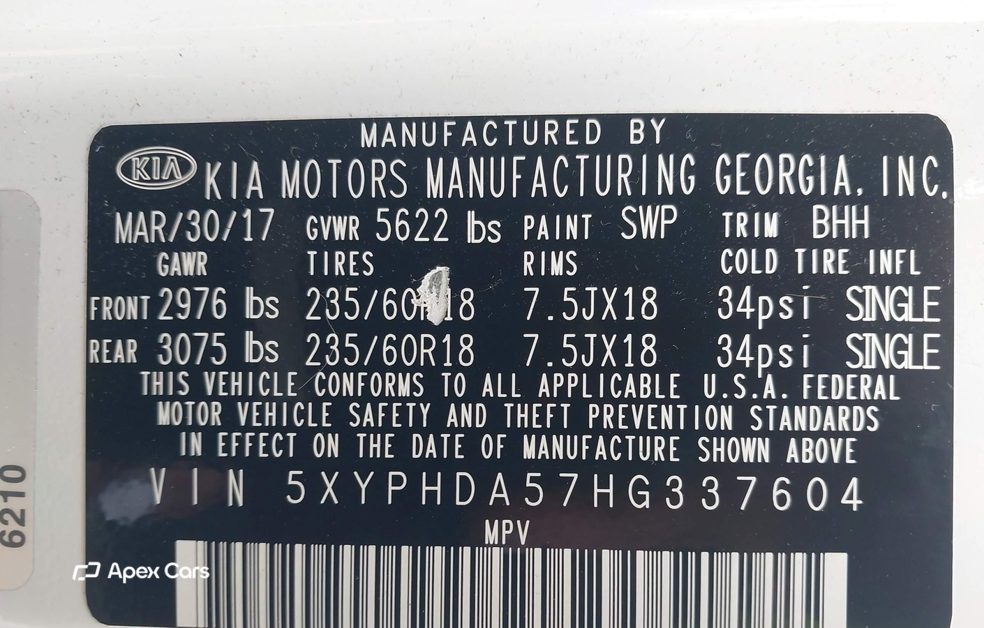 Kia Sorento 2017