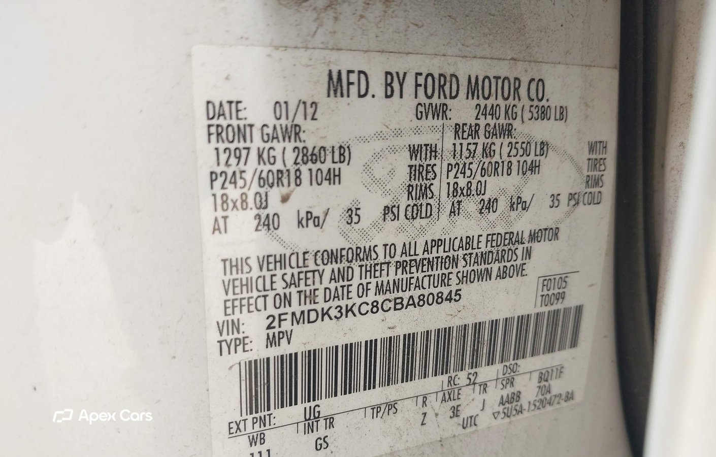 Ford Edge 2012