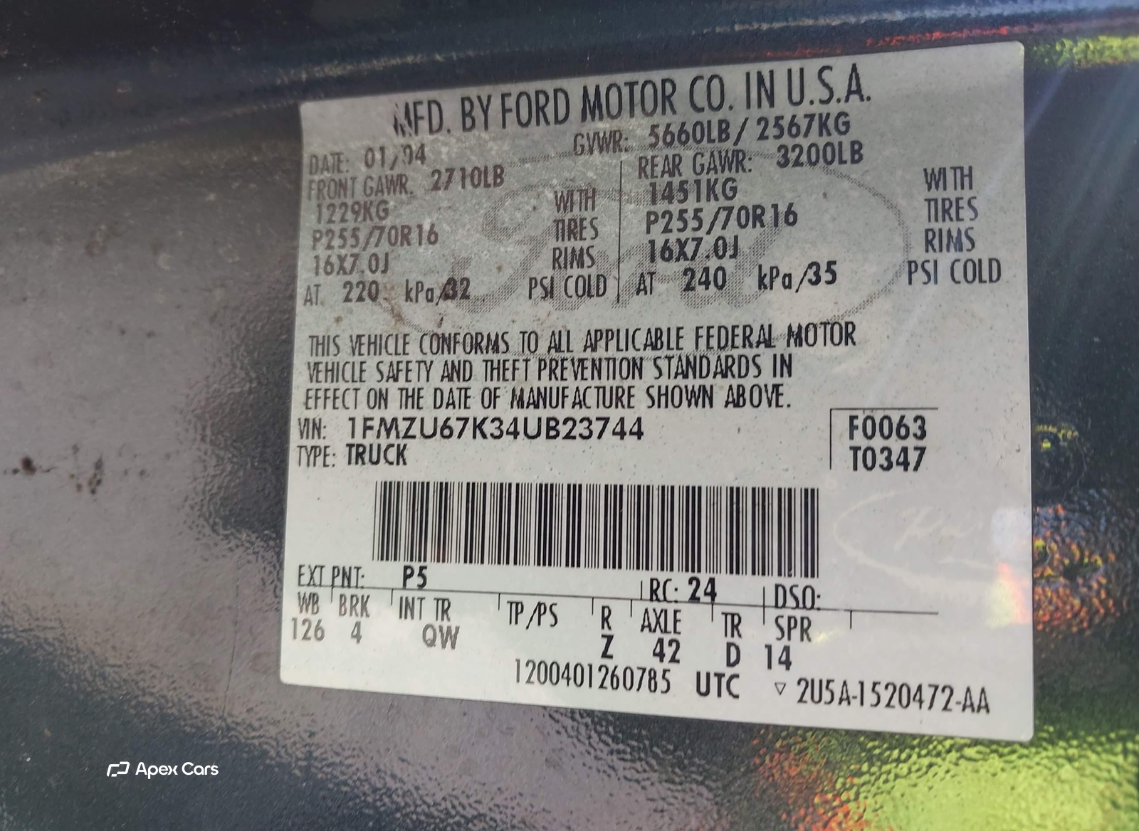 Ford Explorer Sport Trac 2004