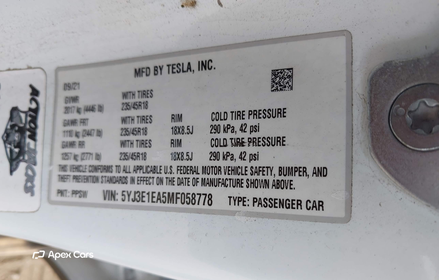 Tesla Model 3 2021