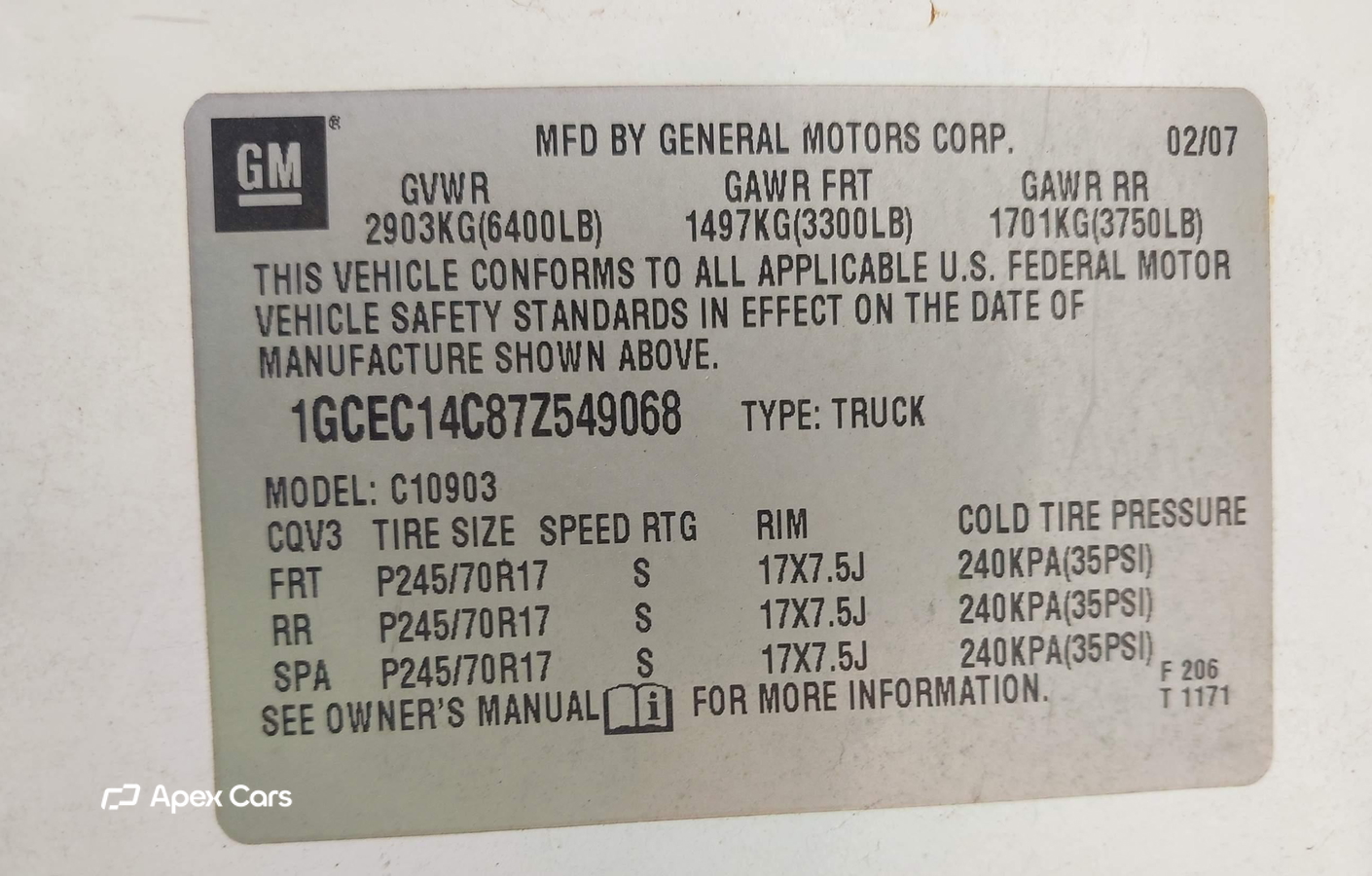Chevrolet Silverado 2007