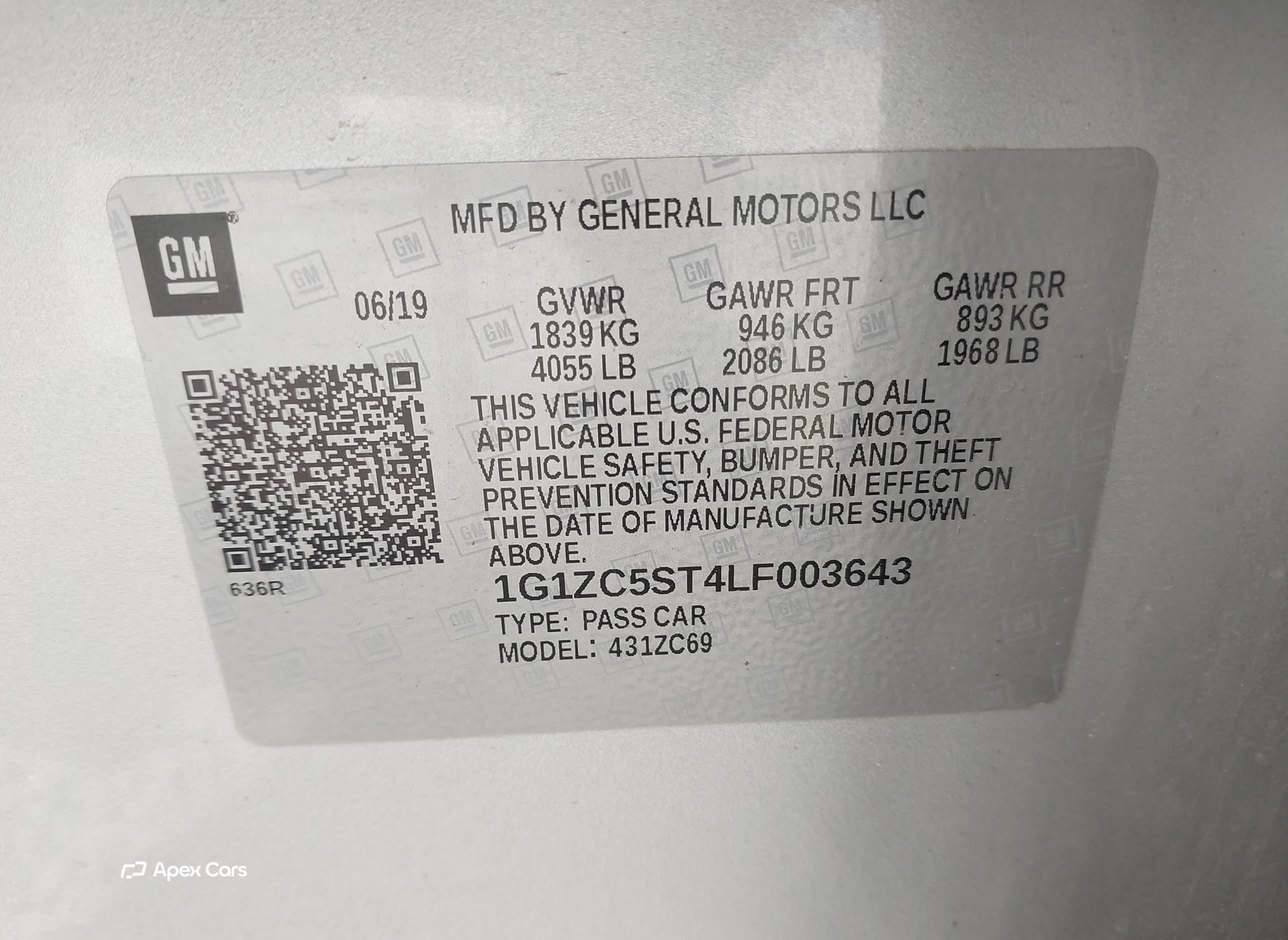 Chevrolet Malibu 2020