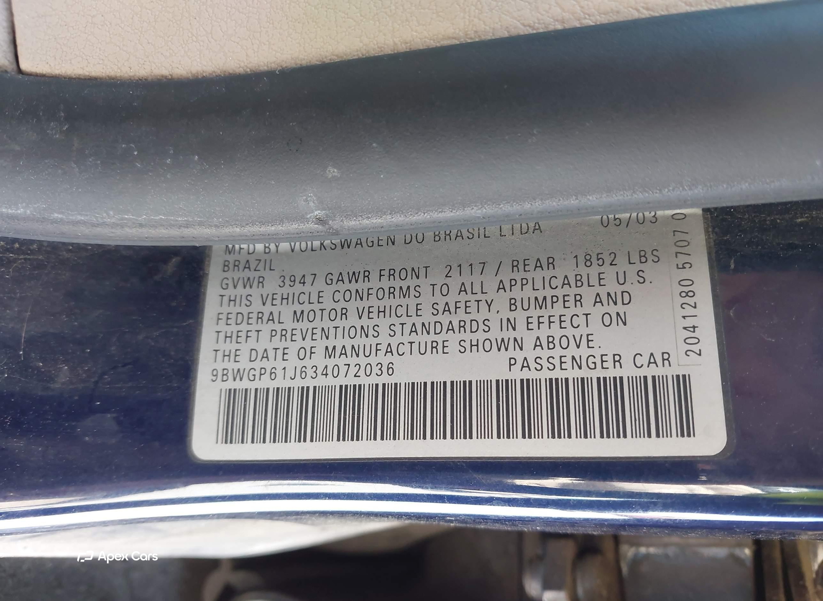 Volkswagen Golf 2003