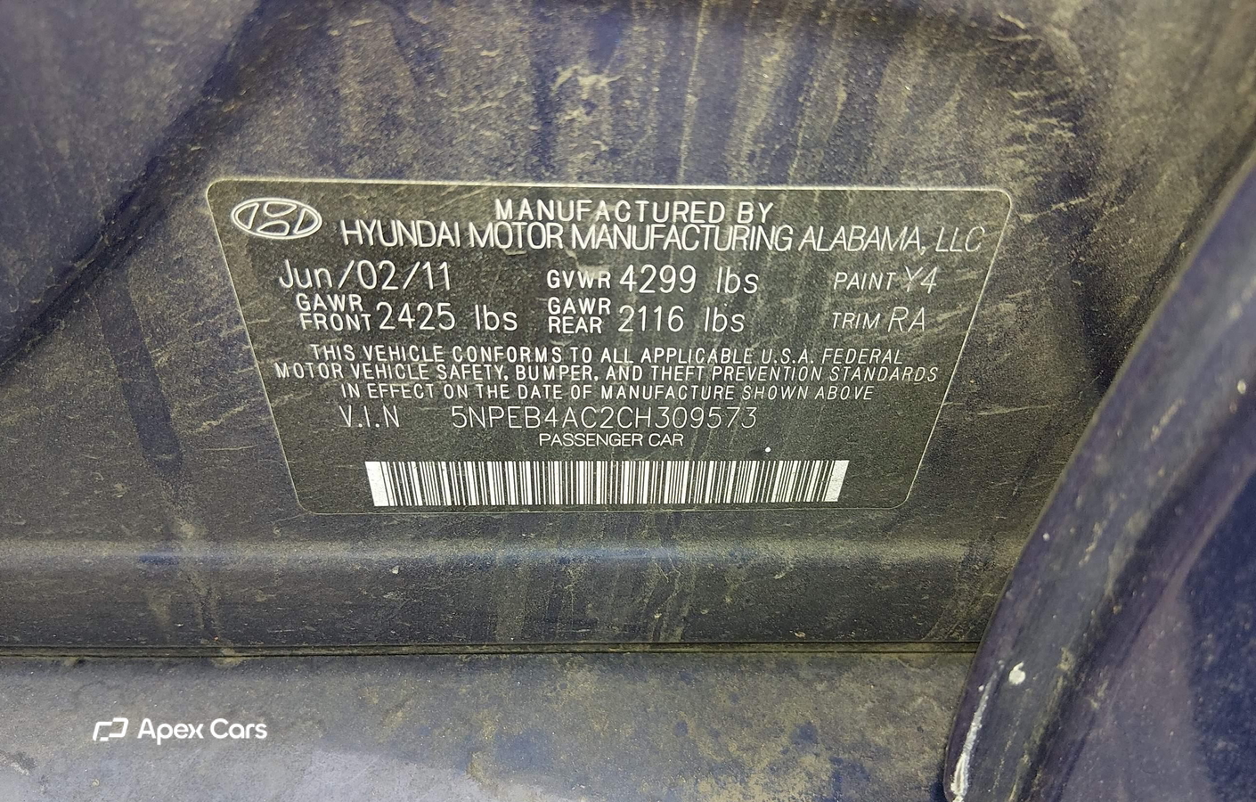 Hyundai Sonata 2012