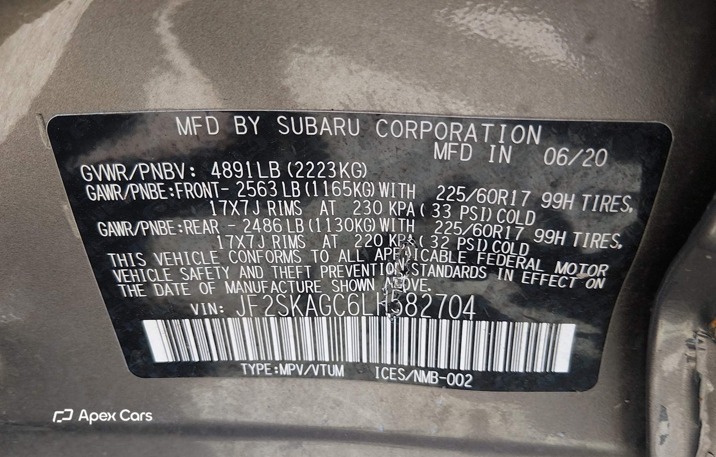 Subaru Forester 2020