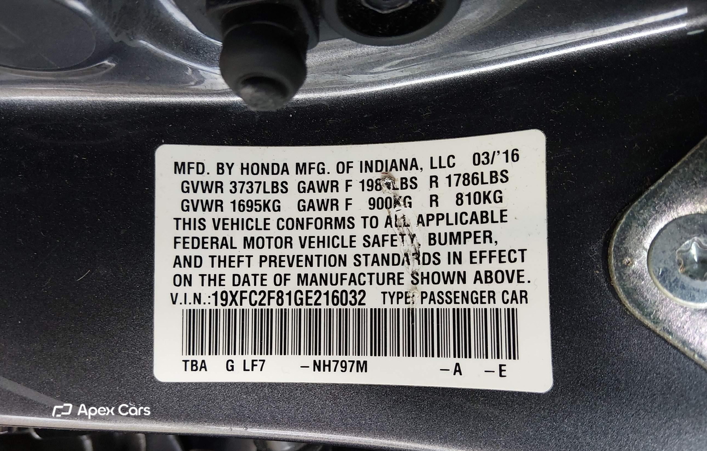 Honda Civic 2016