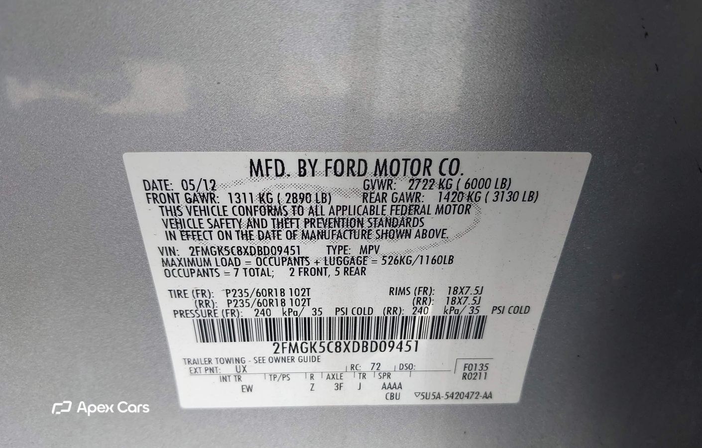 Ford Flex 2013