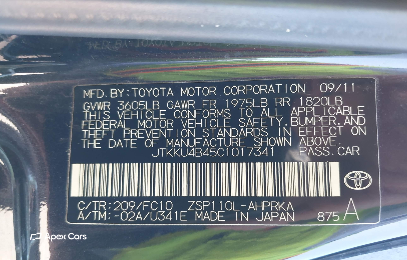 Scion xD 2012