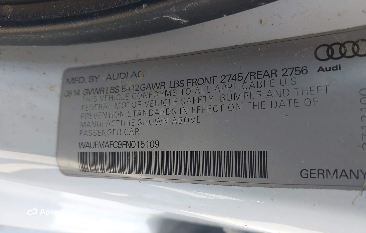 Audi A6 2015