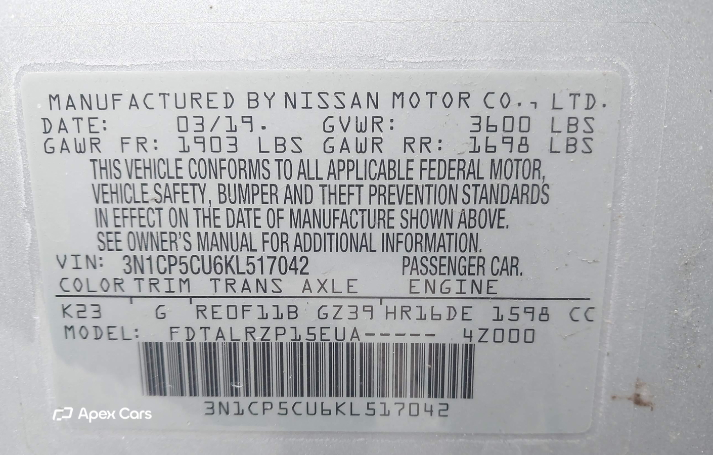 Nissan Kicks 2019