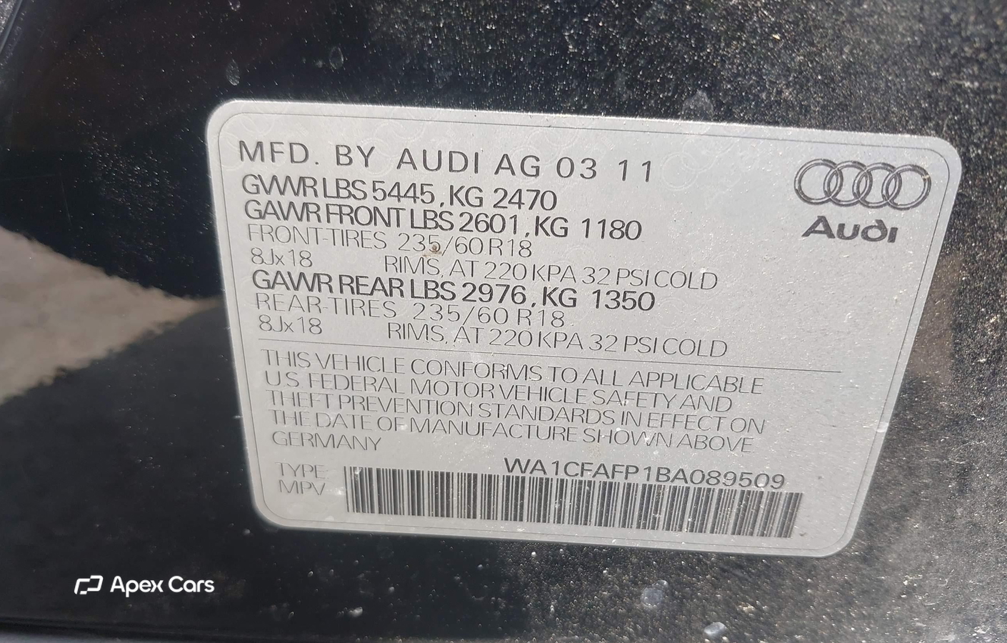 Audi Q5 2011