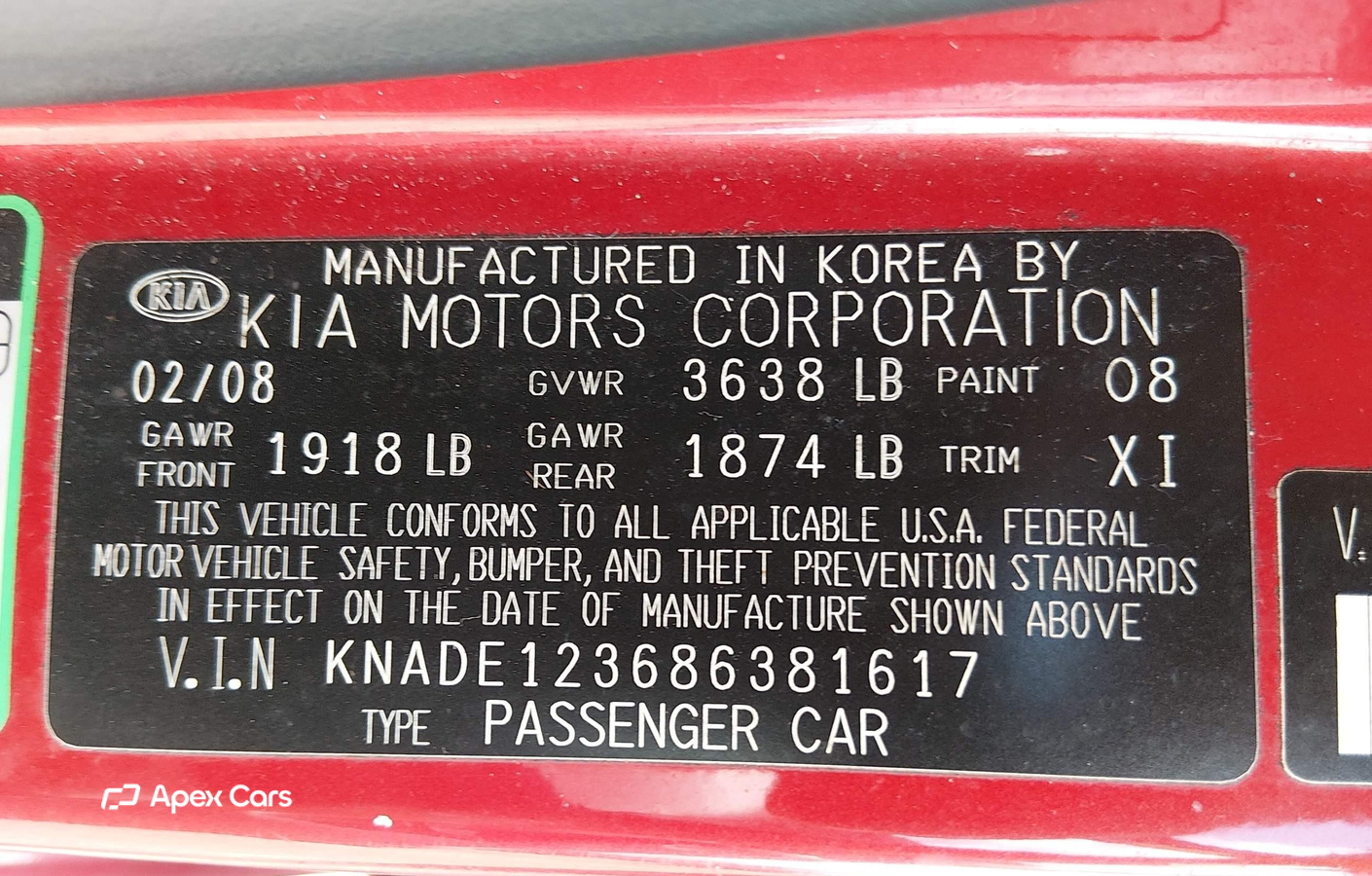 Kia Rio 2008
