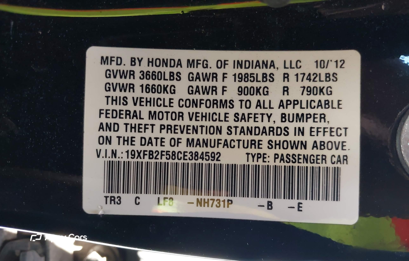 Honda Civic 2012