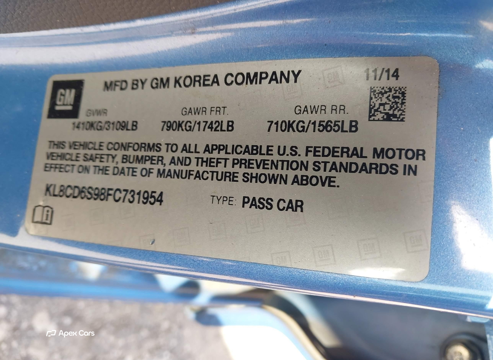 Chevrolet Spark 2015