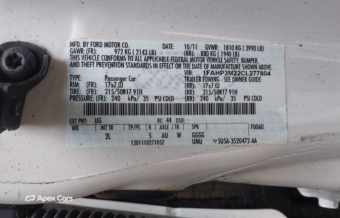 Ford Focus 2012