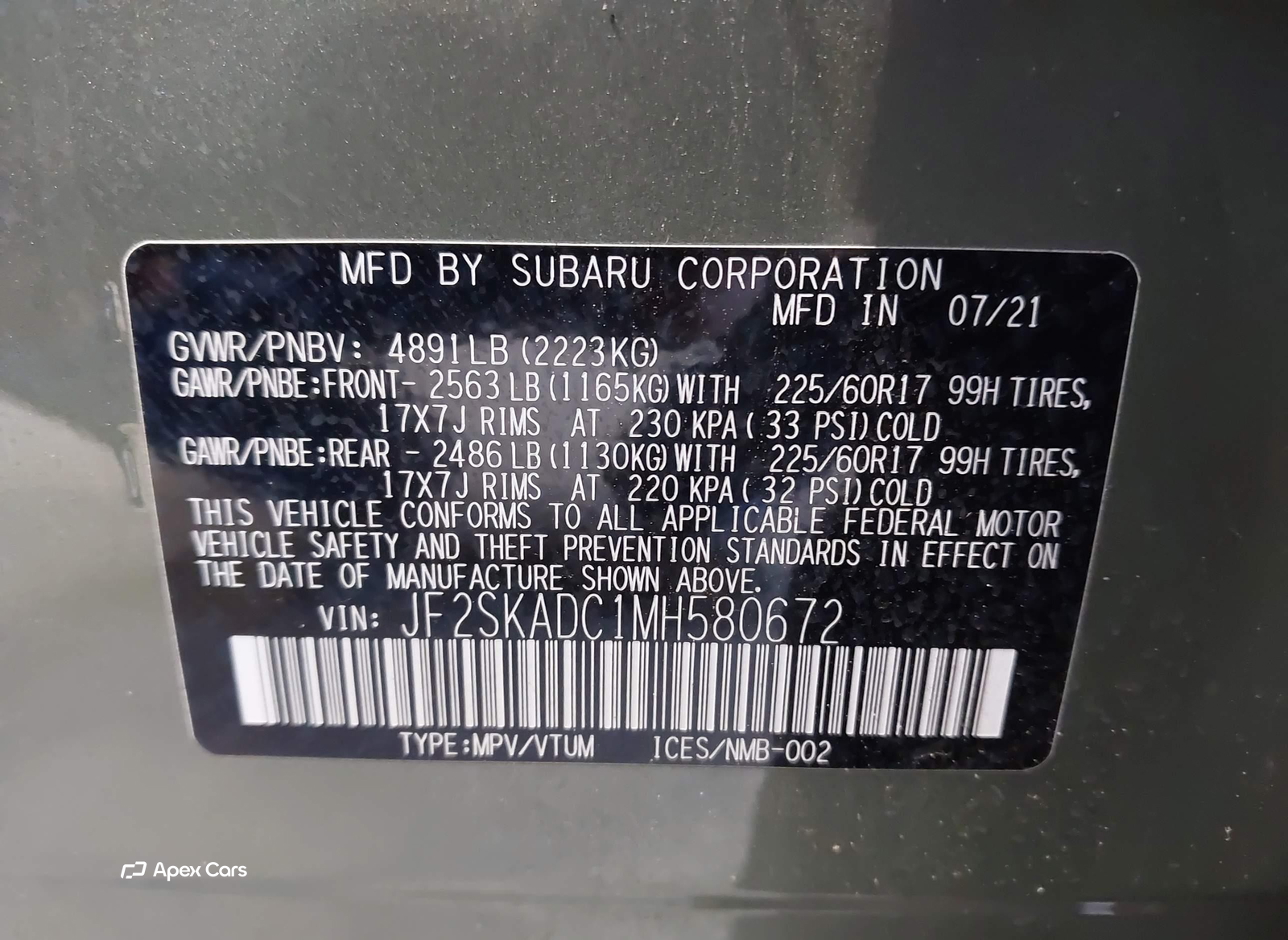 Subaru Forester 2021