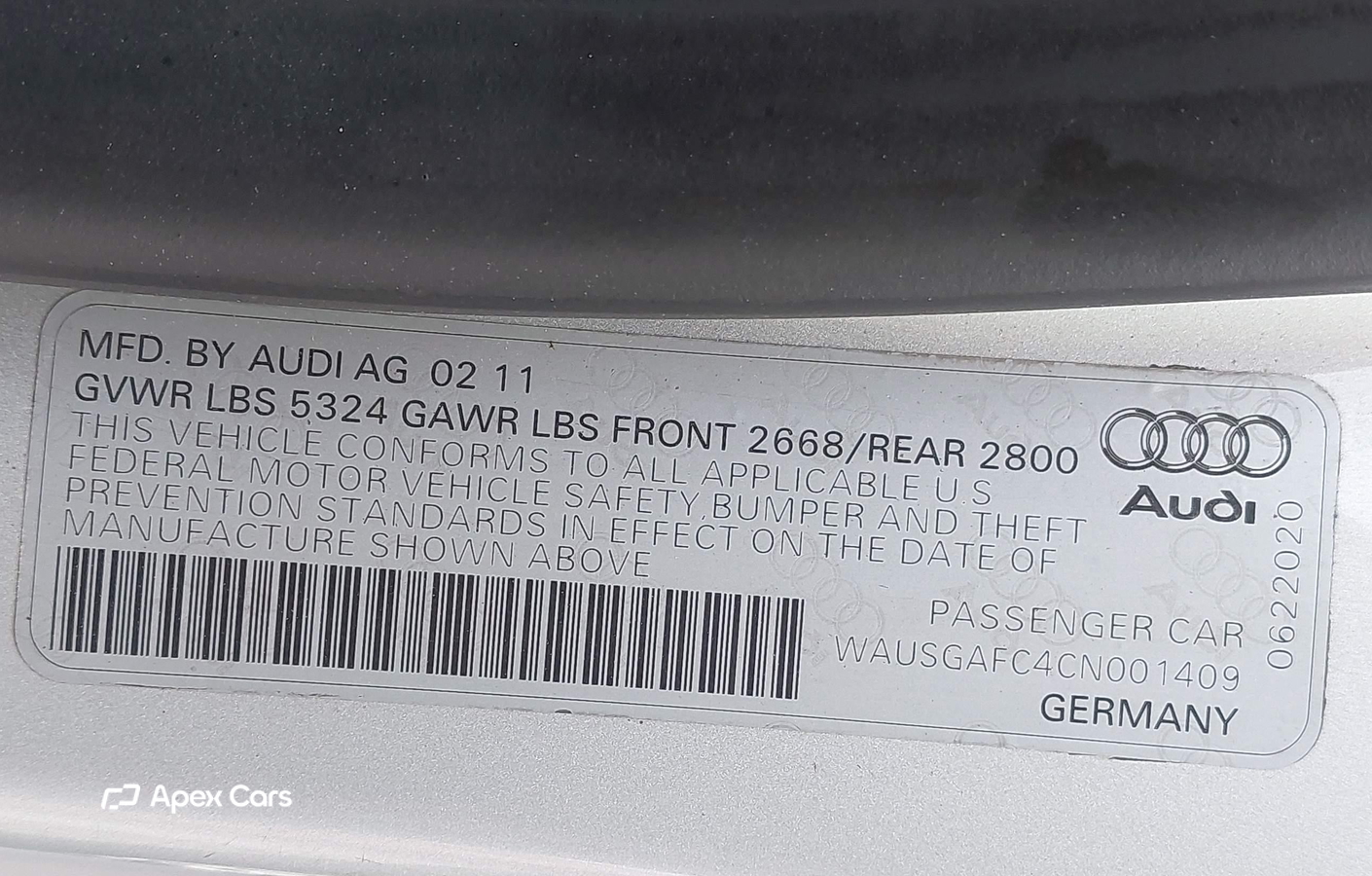 Audi A7 2012