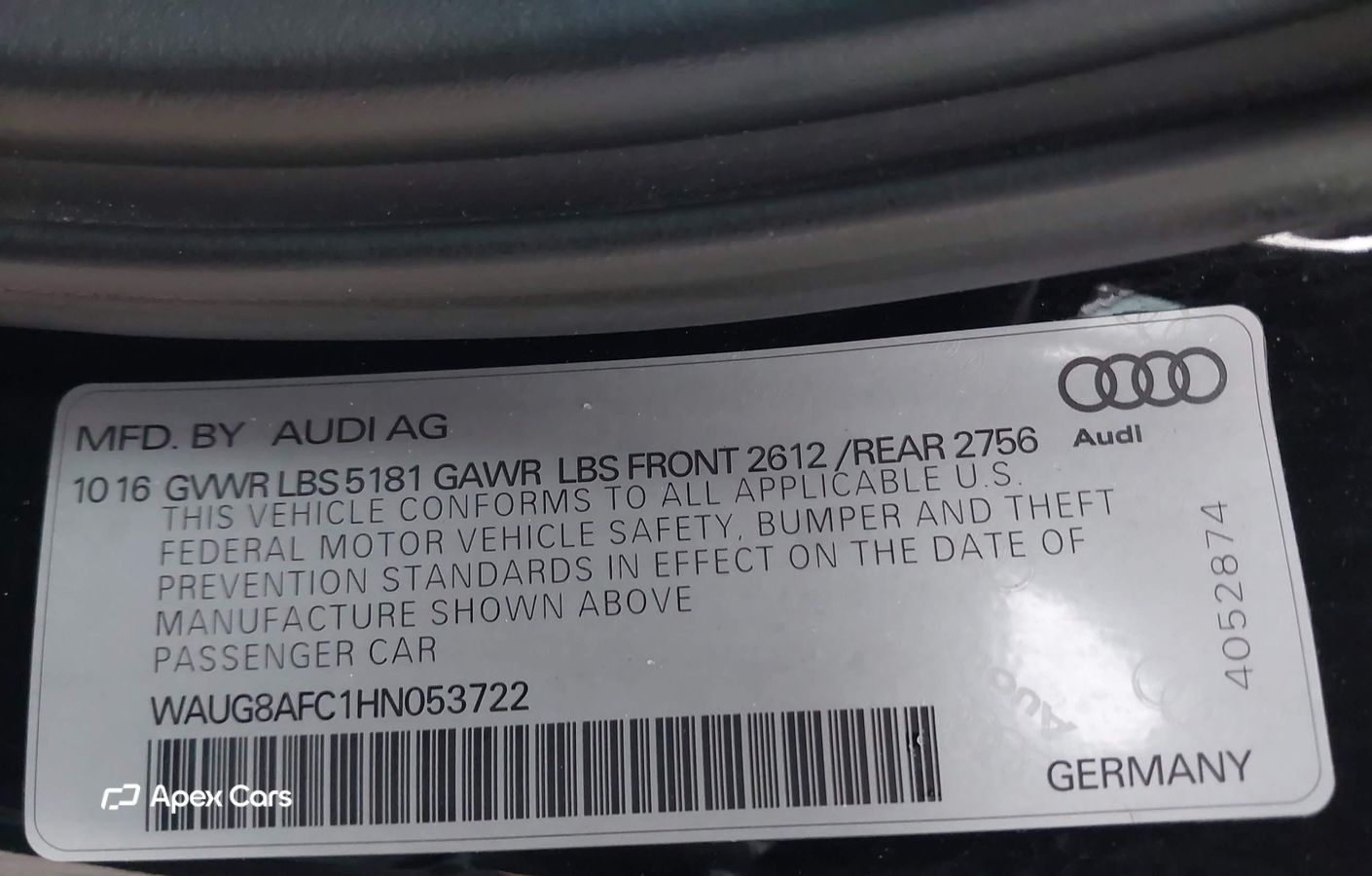 Audi A6 2017