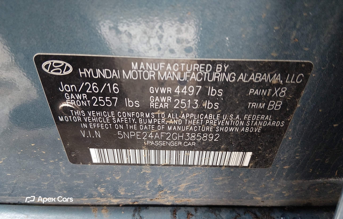 Hyundai Sonata 2016