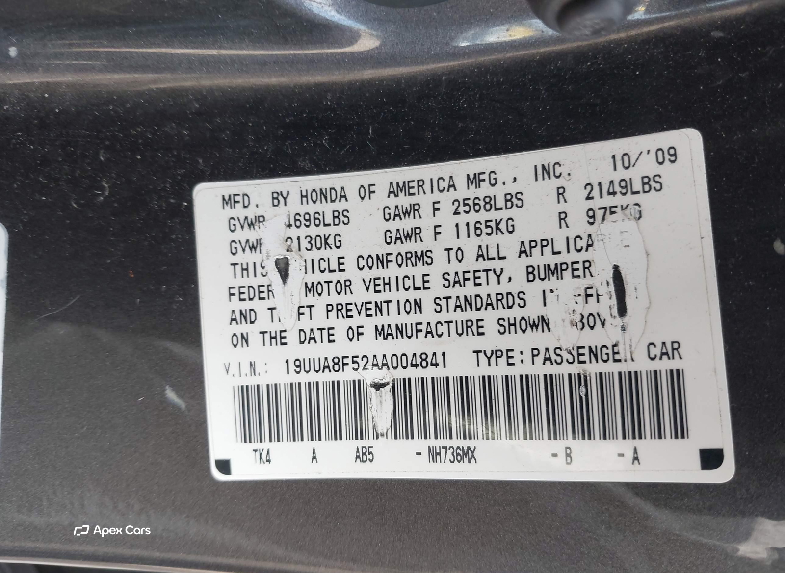 Acura TL 2010