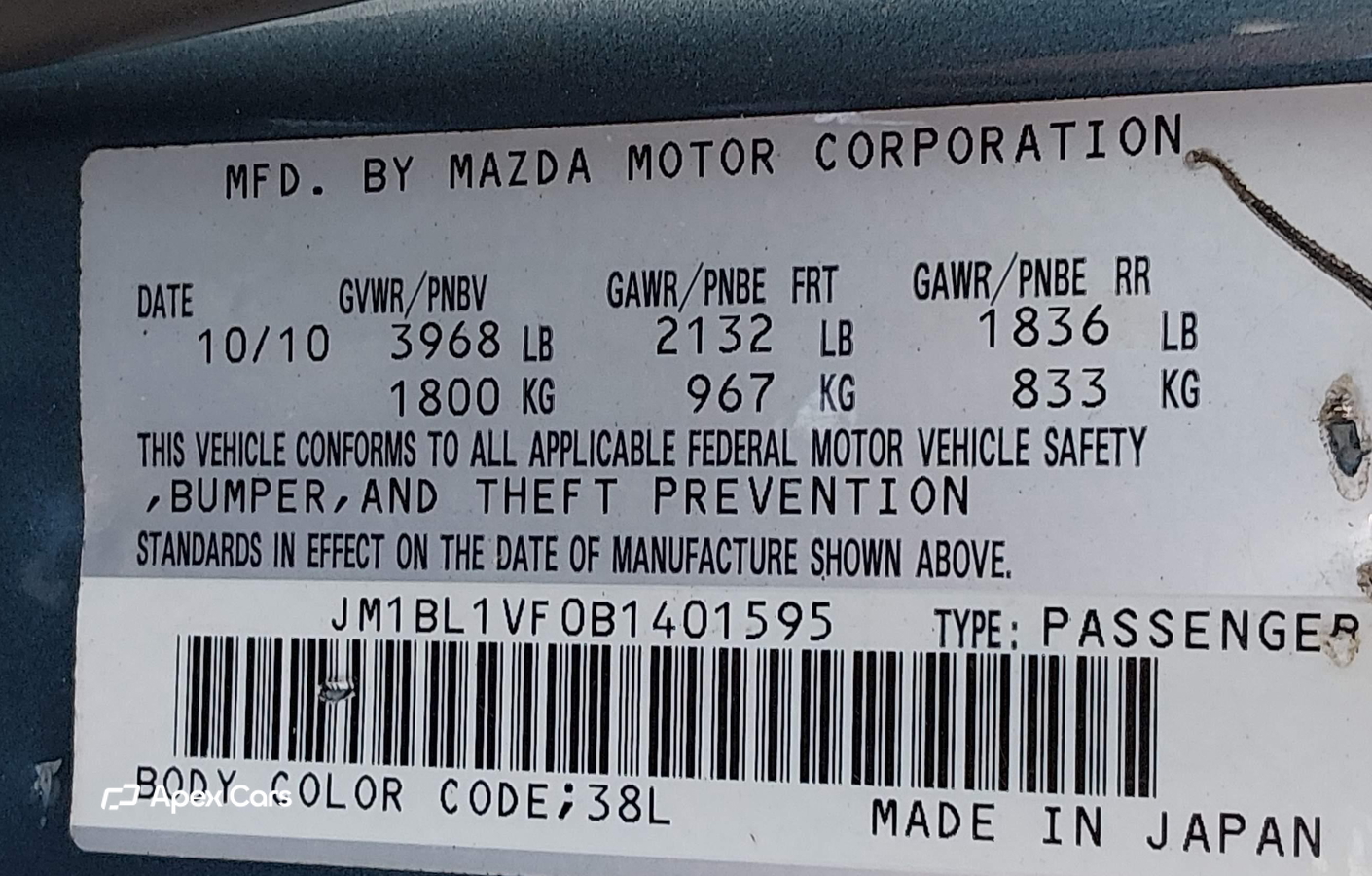Mazda 3 2011