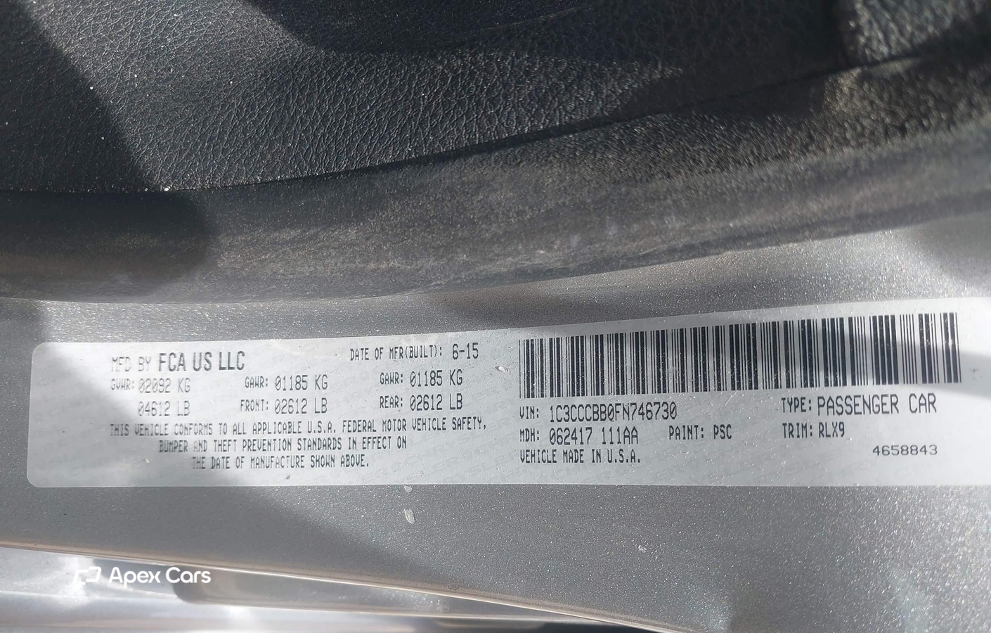 Chrysler 200 2015