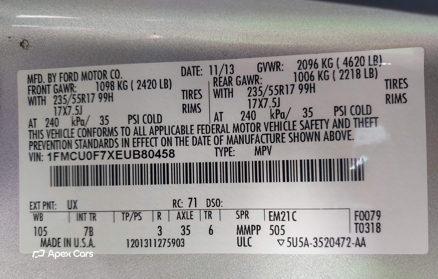 Ford Escape 2014