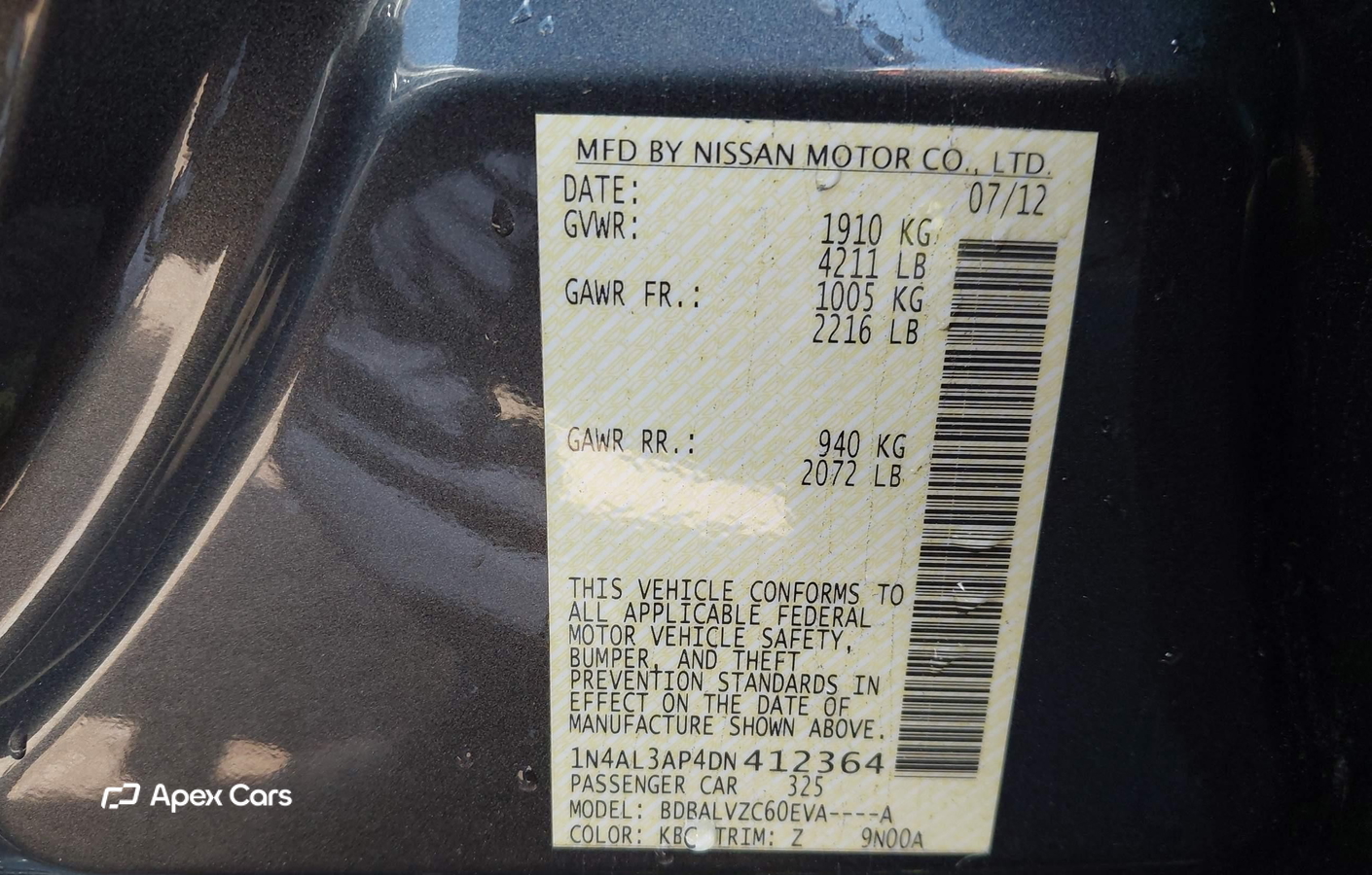Nissan Altima 2013