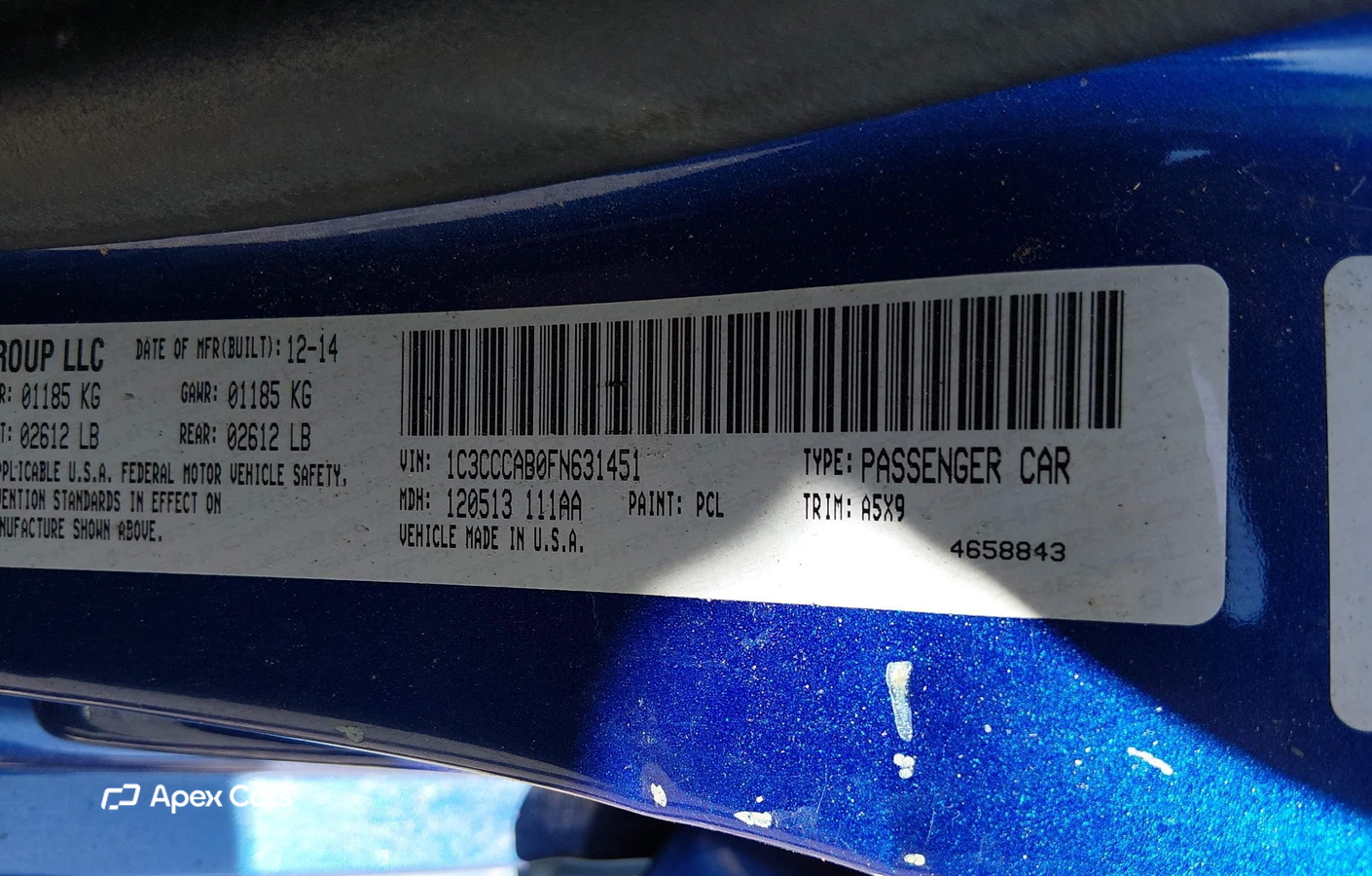 Chrysler 200 2015