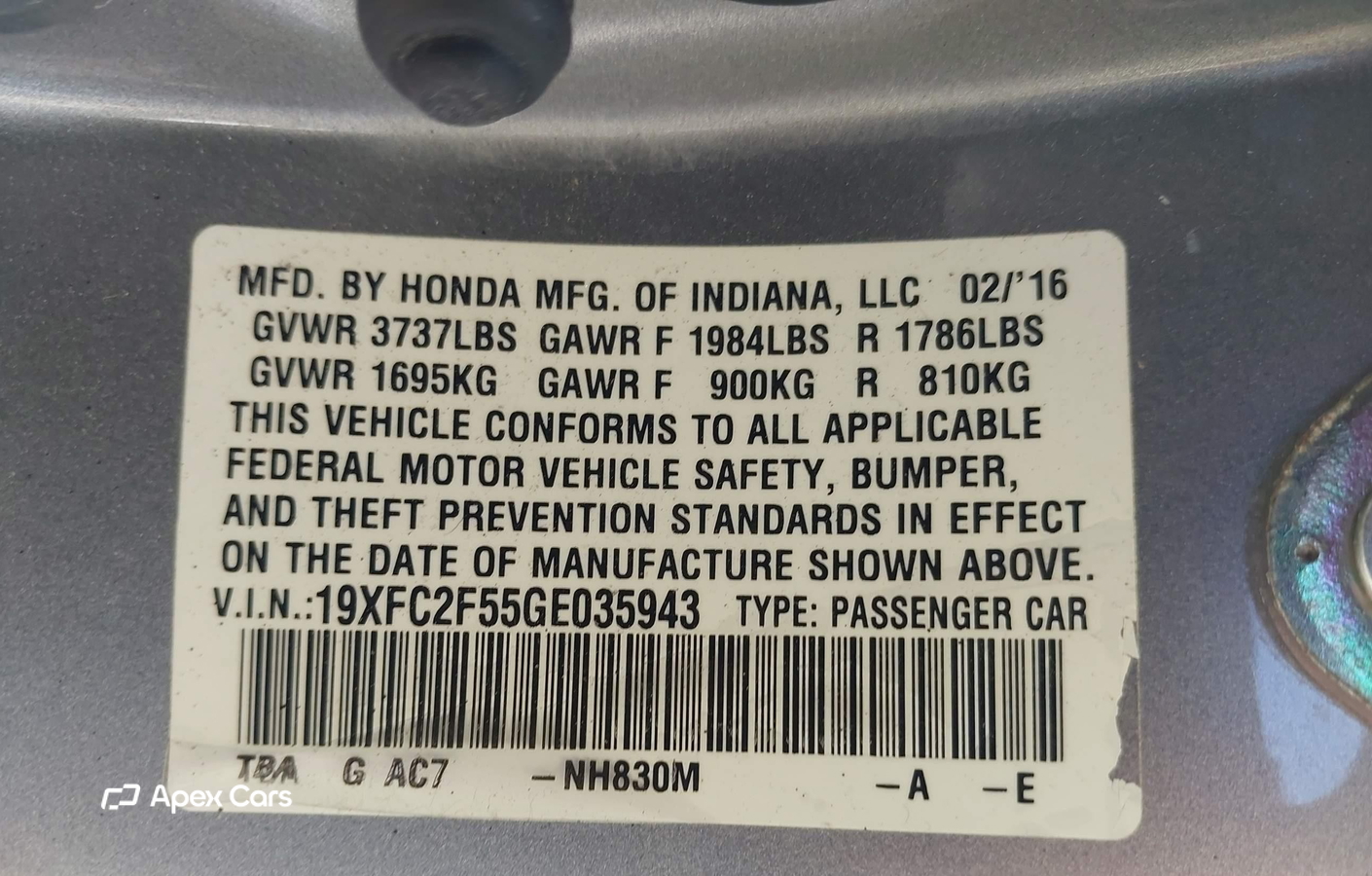 Honda Civic 2016