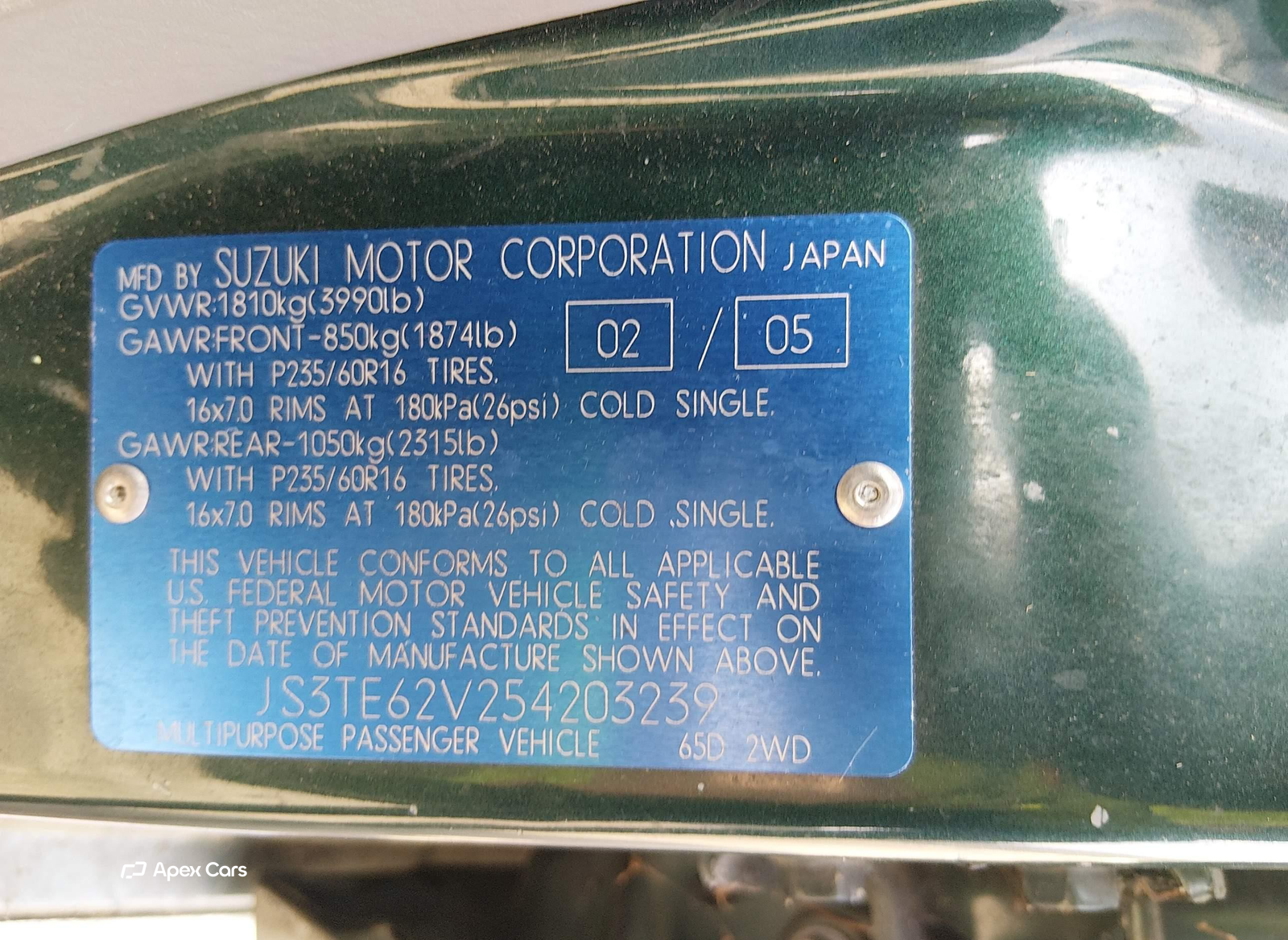 Suzuki Grand Vitara 2005