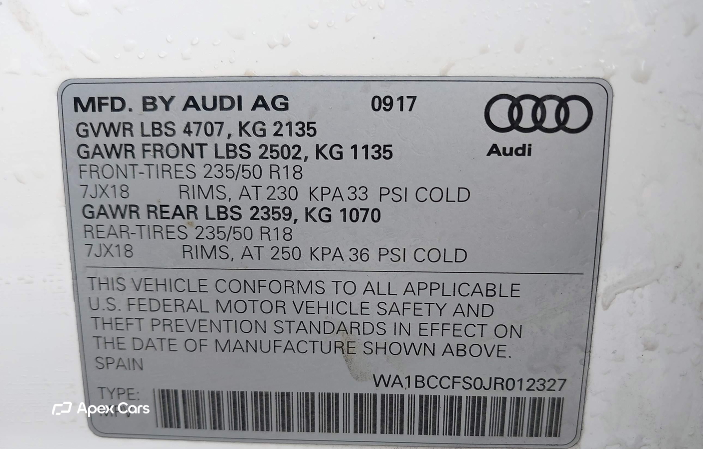 Audi Q3 2018