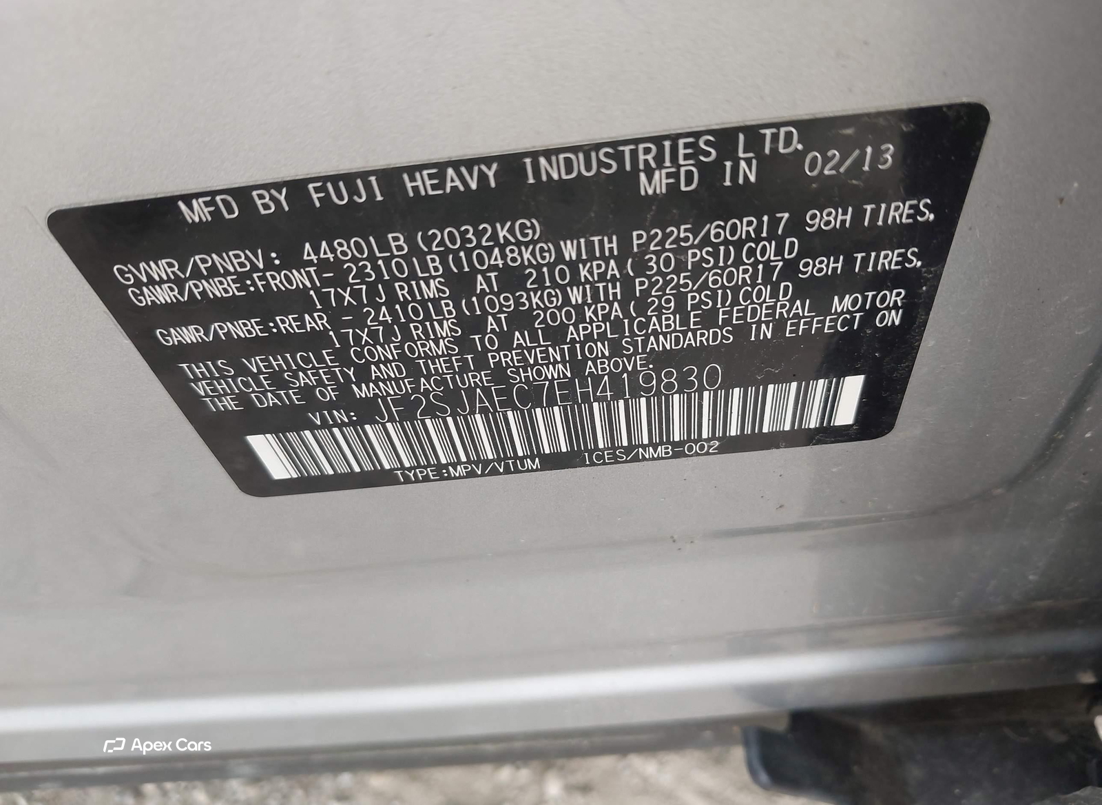 Subaru Forester 2014