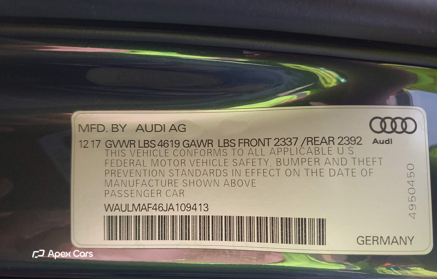 Audi A4 2018