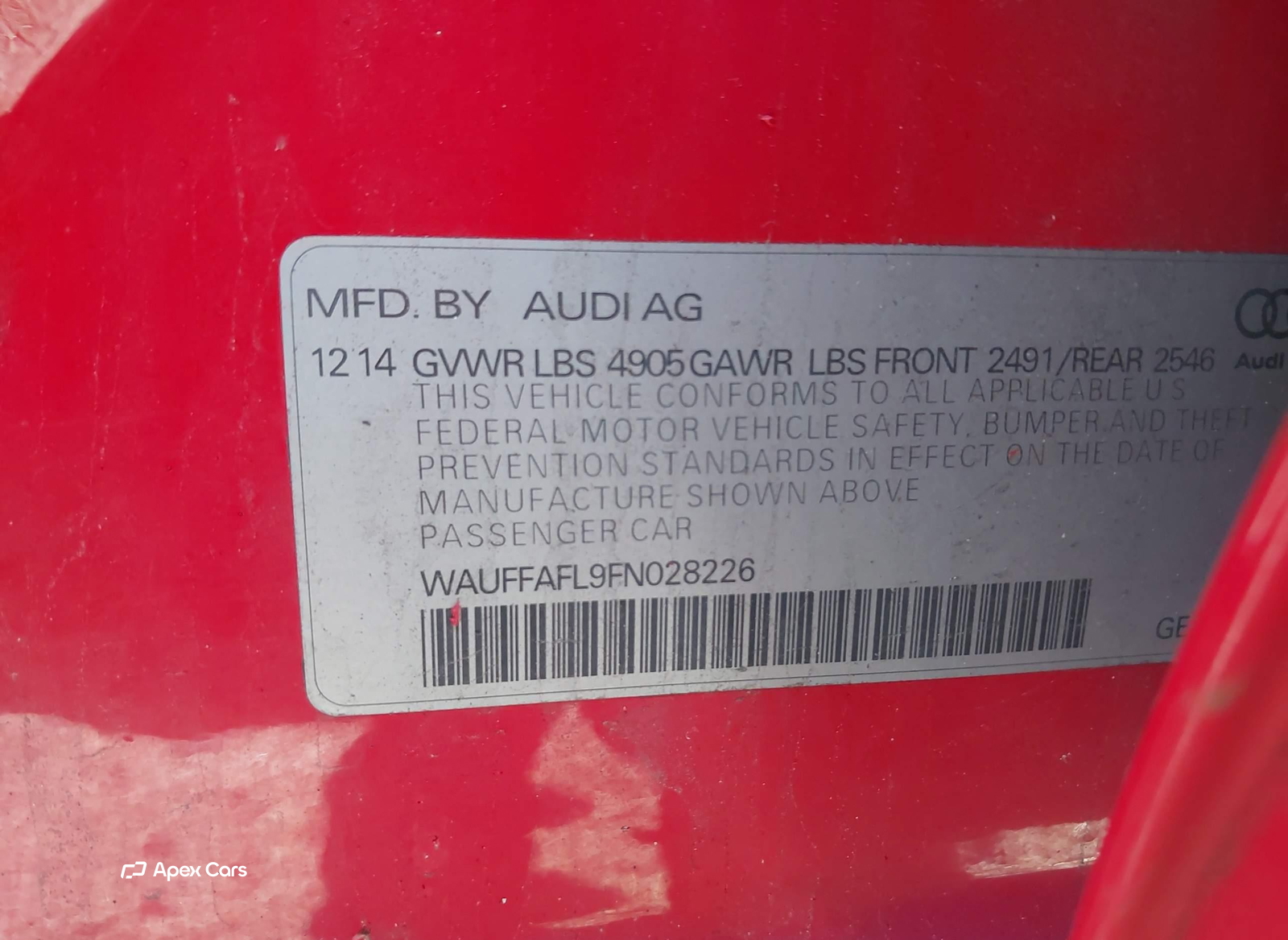 Audi A4 2015
