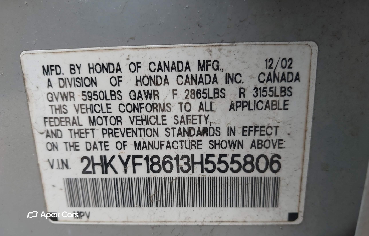 Honda Pilot 2003