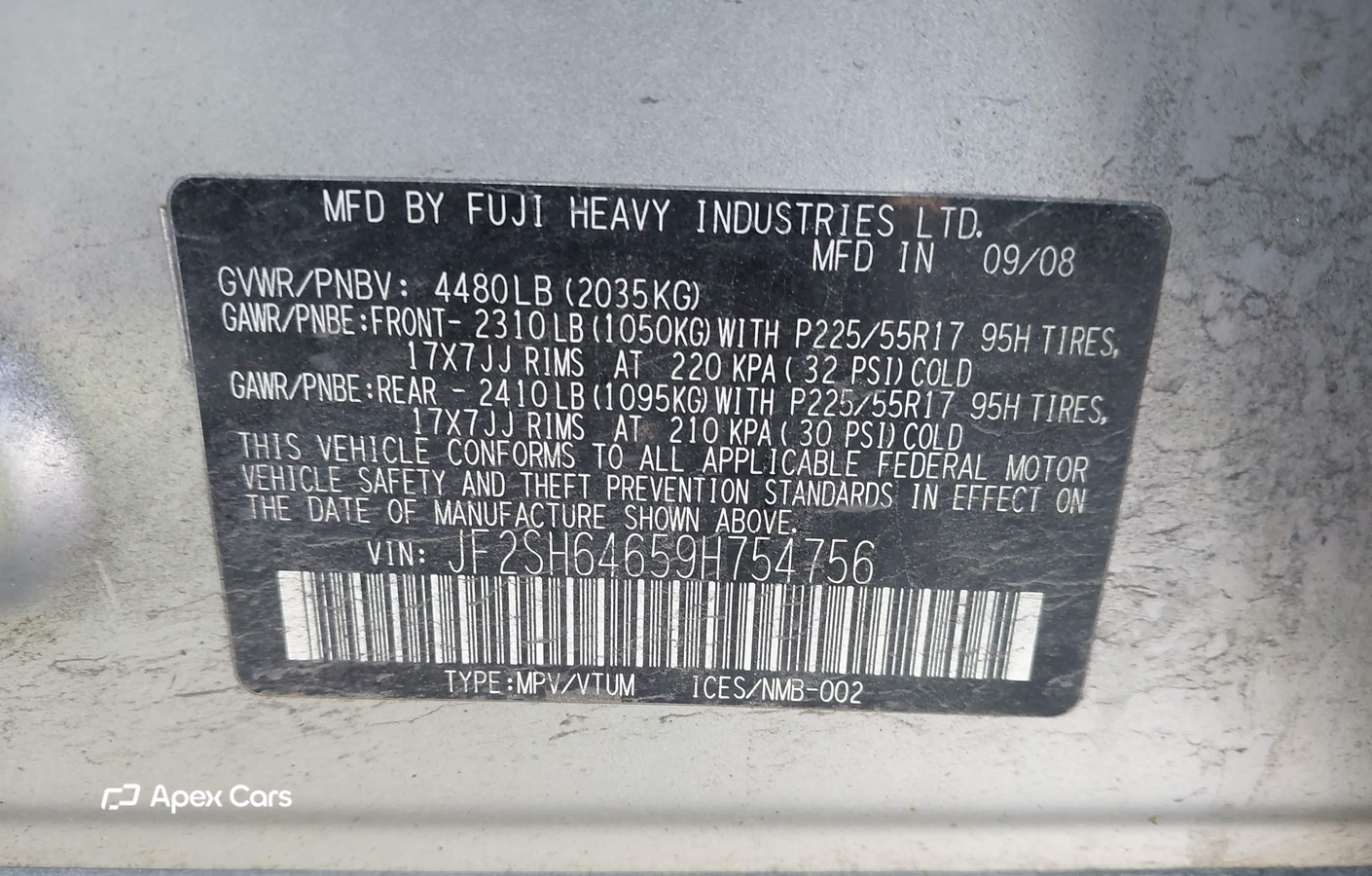Subaru Forester 2009