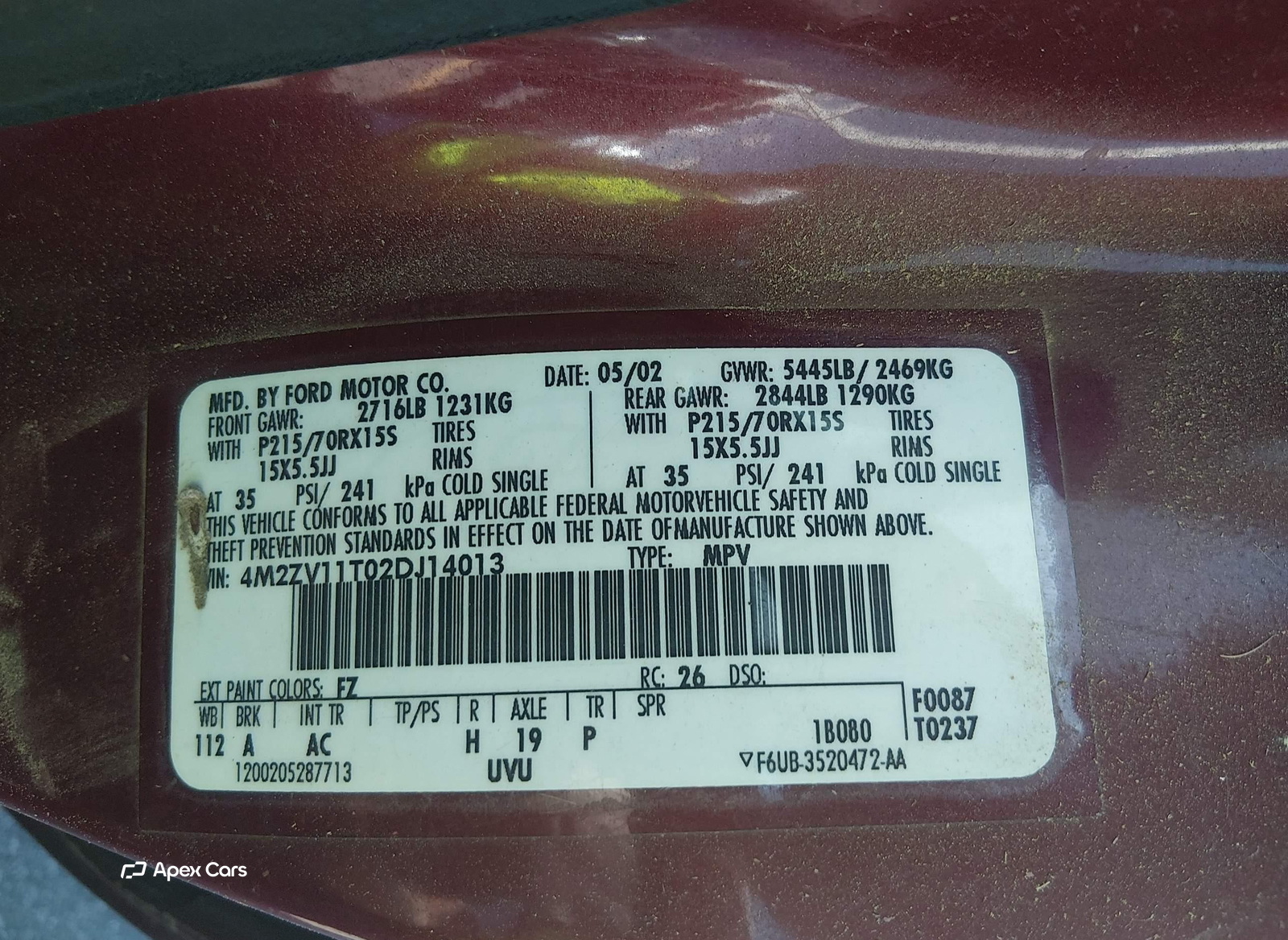 Mercury Villager 2002