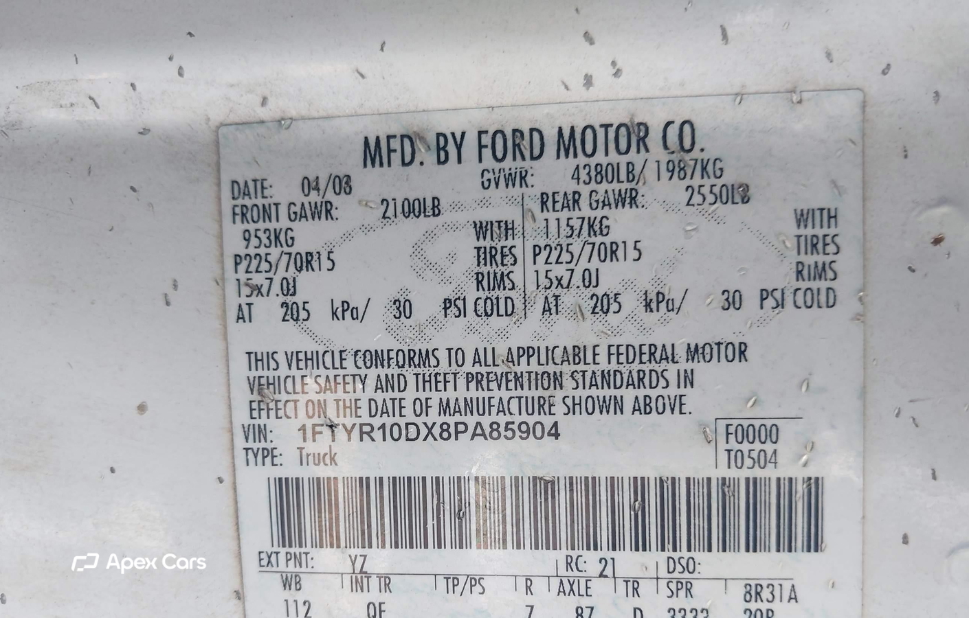 Ford Ranger 2008