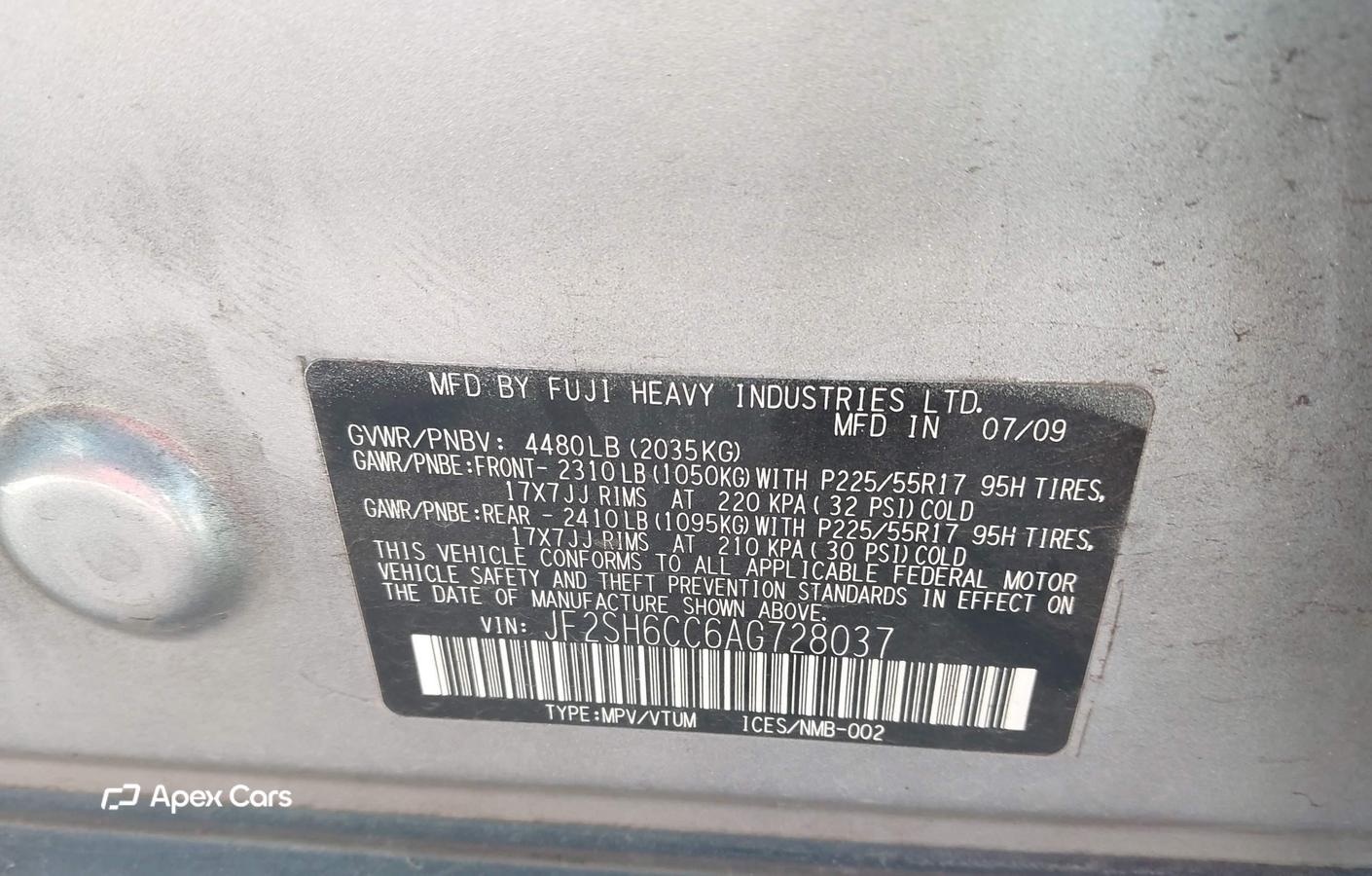 Subaru Forester 2010
