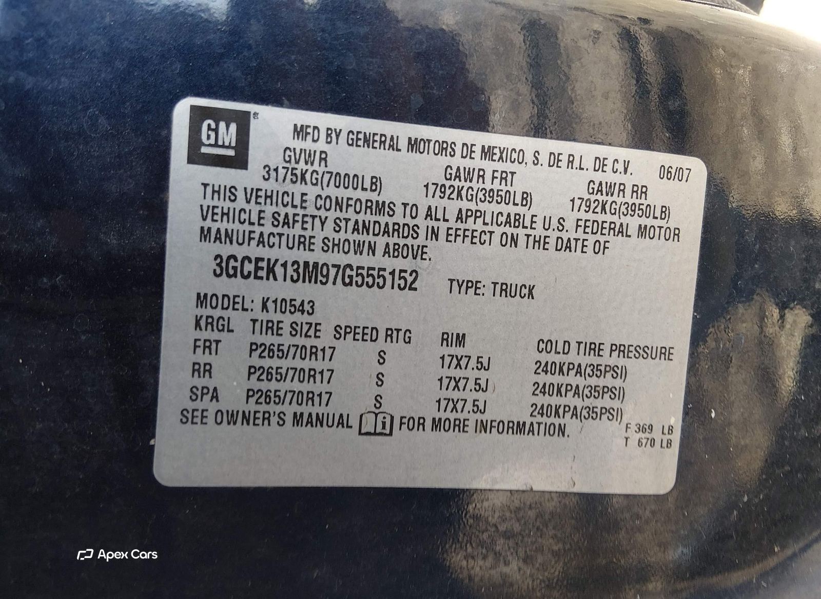 Chevrolet Silverado 2007