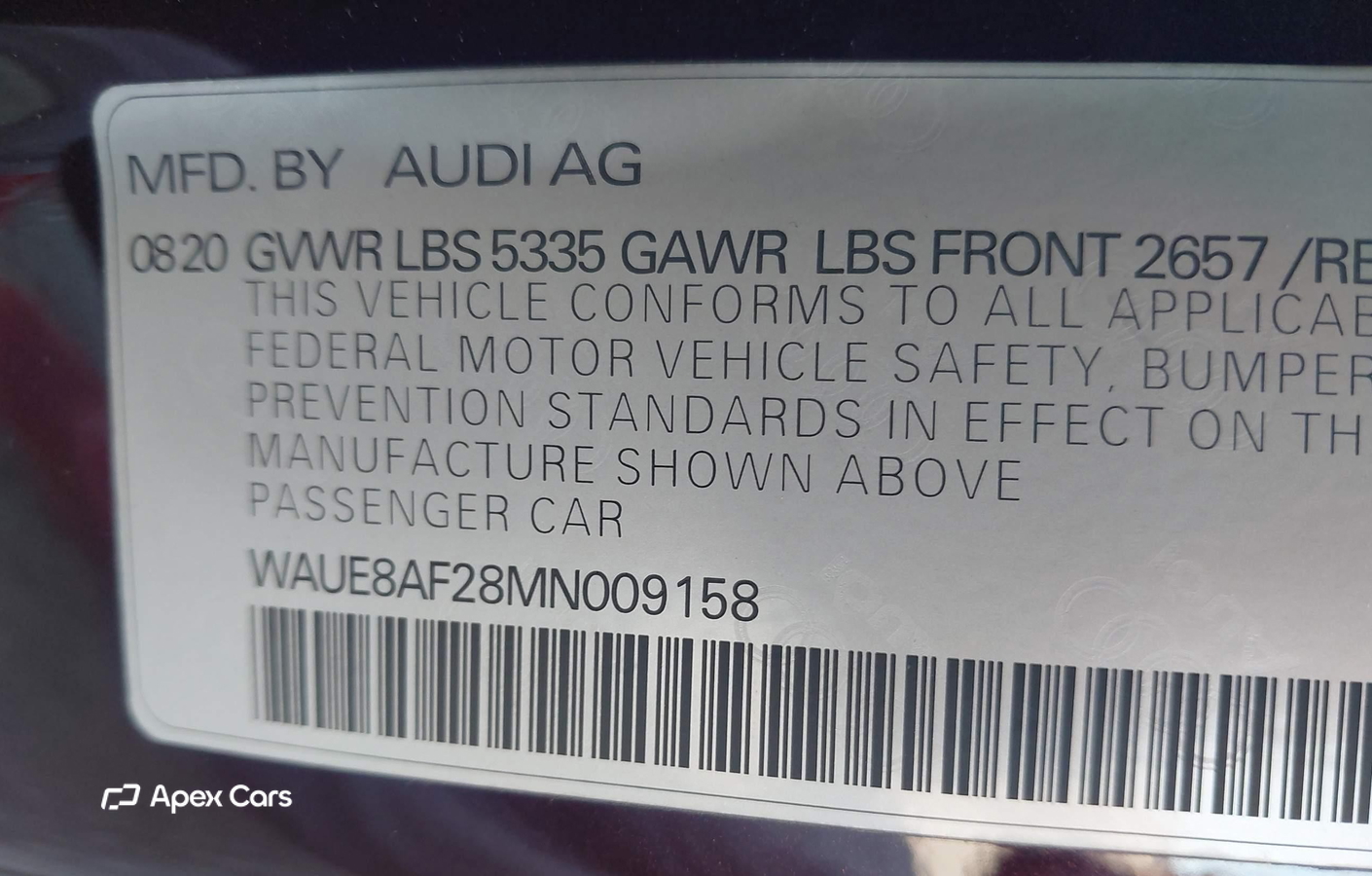 Audi A6 2021