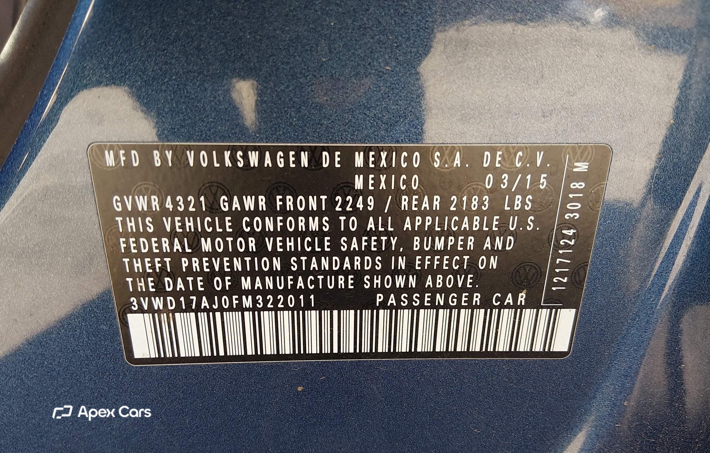 Volkswagen Jetta 2015
