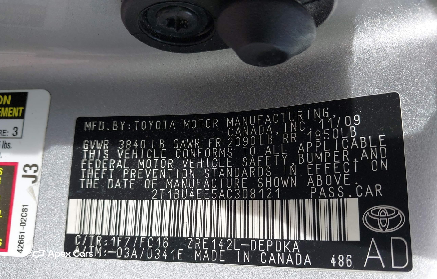 Toyota Corolla 2010